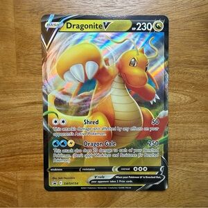 Dragonite V SWSH154 Jumbo Cards Holo - OVERSIZED - NM
